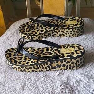 Kate ♠️ Spade Wedge Flip-flop Sandals ❤️